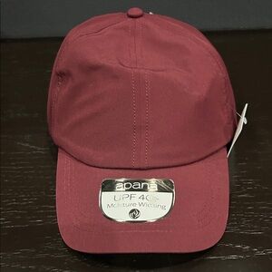 Apana Maroon Performance Cap